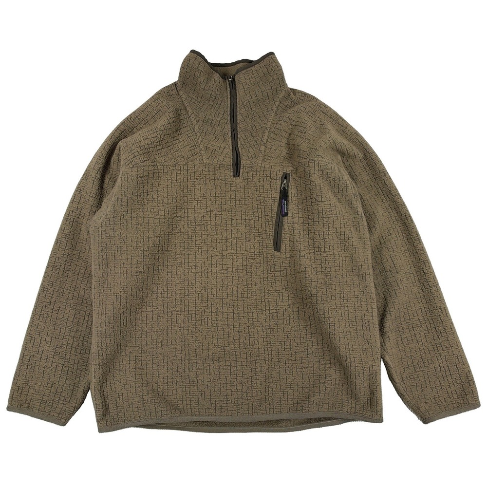 Patagonia Synchilla Chimera 1/4 Zip Pullover Fleece Unisex Large Fall 2001